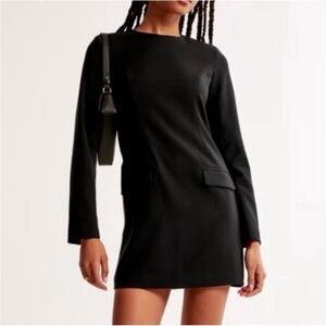 Abercrombie Black Long Sleeve Dress